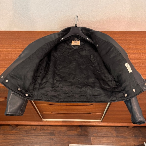 Vintage Lord James (made in Japan) Faux Leather Jacket Size M women's - Picture 3 of 12